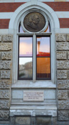 Denkmal J. B. Trommsdorffs an der Hauptpost, Erfurt