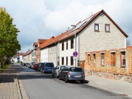 Grenzstraße in Nordhausen-Salza