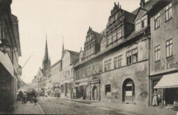Saalfeld, Saalestraße, um 1909