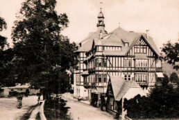 Hotel »Weißer Hirsch« um 1915