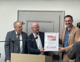 v. l. Gerhard Lenz, Jörg Klinge, Christian Hofmann.