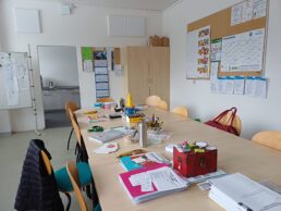 Lehrerzimmer in einer Jenaer Schule